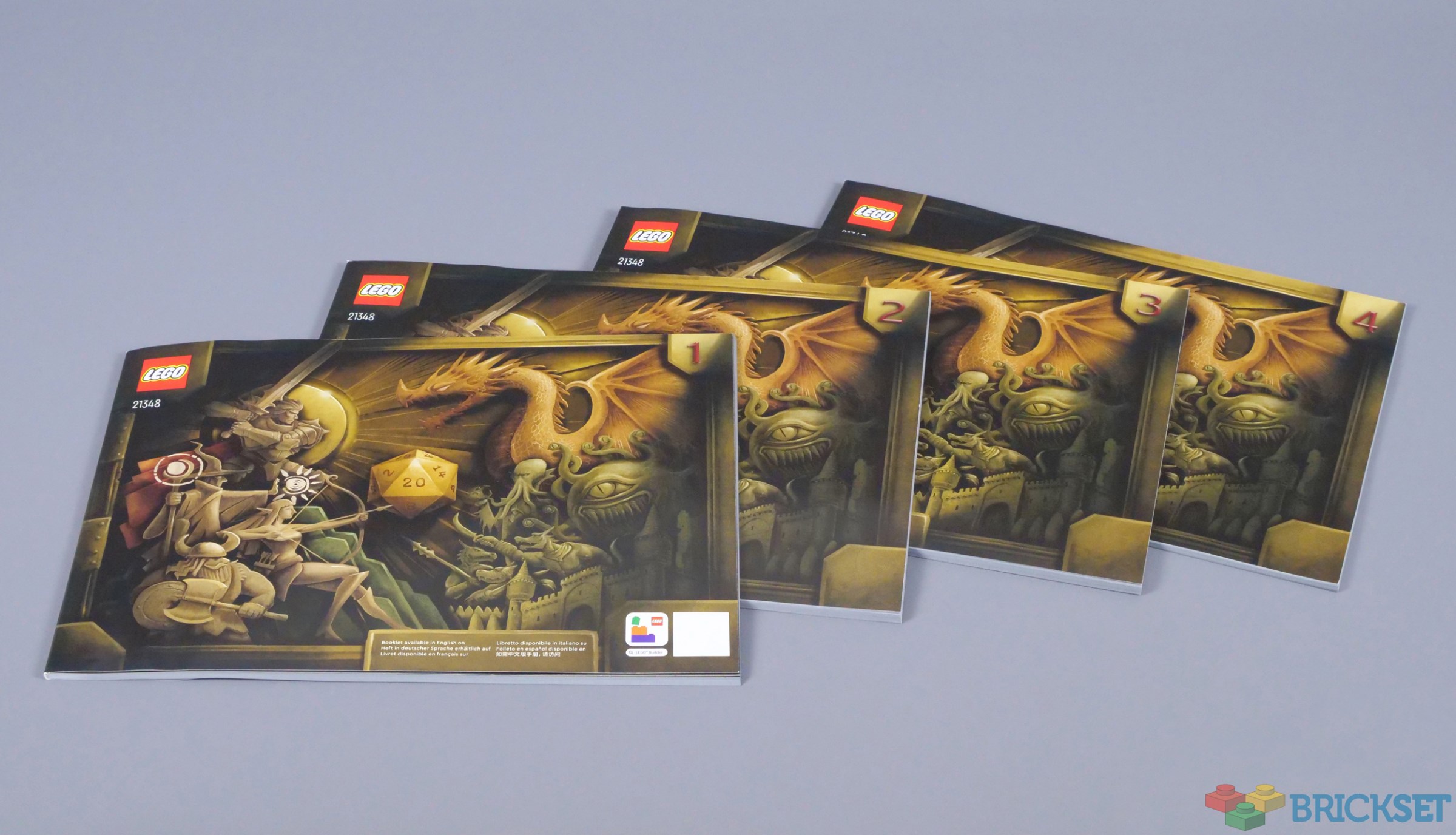 こいずみ。 LEGO Ideas 21348 Dungeons & Dragons: Red Dragon's Tale (Part #1